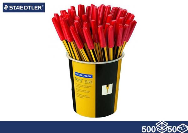 STAEDTLER PENNA SFERA ROSSA 