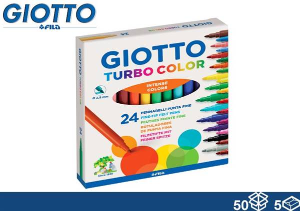 GIOTTO COLORI TURBO COLOR 24PZ 