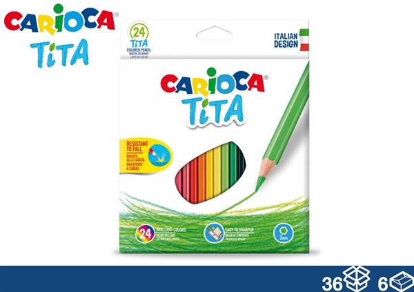 CARIOCA COLORI TITA 24PZ. 