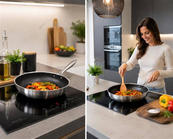 EISENBACH PADELLA INOX MARBLE CM.24 IND 
