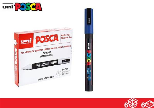 UNIPOSCA MARKER BLU 