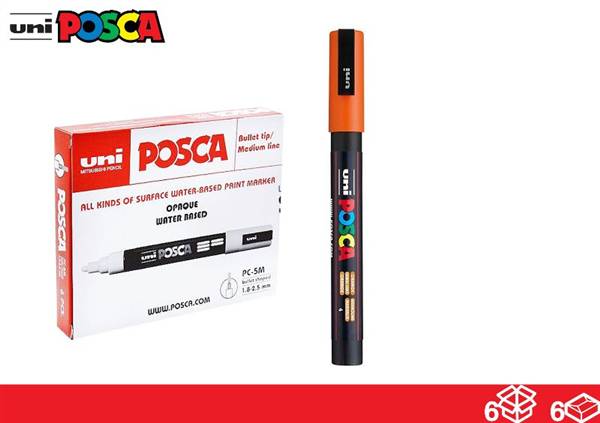UNIPOSCA MARKER ARANCIO 