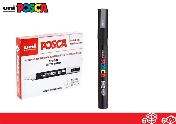 UNIPOSCA MARKER ARGENTO 