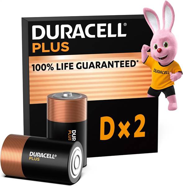 DURACELL PLUS TORCIA 2PZ. 