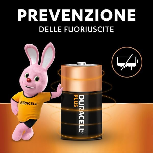 DURACELL PLUS TORCIA 2PZ. 