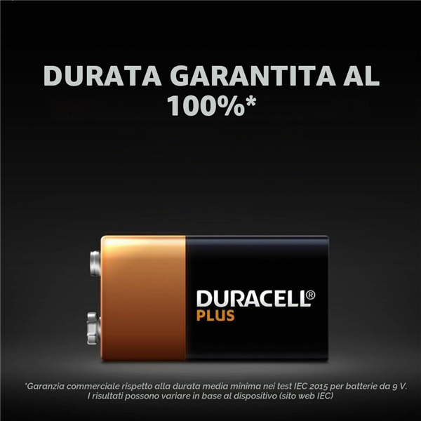 DURACELL 9V 1PZ 