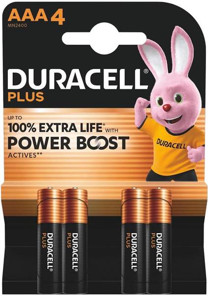 DURACELL MINISTILO PLUS BOOST 4PZ 