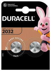 DURACELL 2032 BATTERIE LITIO 3V 2PZ 