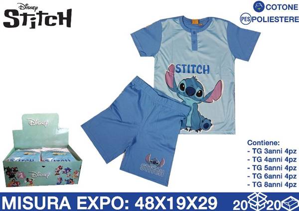 EOL PIGIAMA COTONE STITCH 