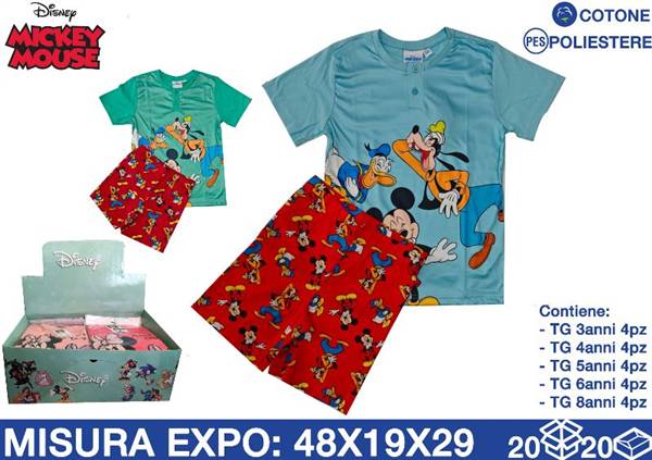 EOL PIGIAMA COTONE MICKEY 
