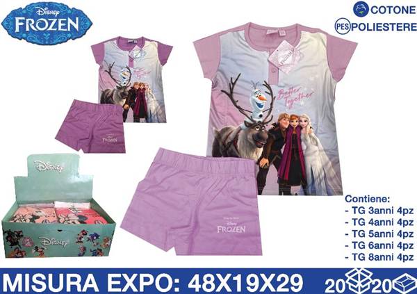 EOL PIGIAMA COTONE FROZEN 