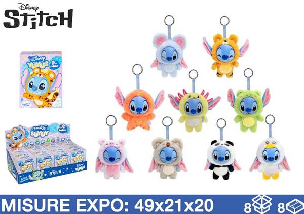 DISNEY YUYUS STITCH 12CM ASS 