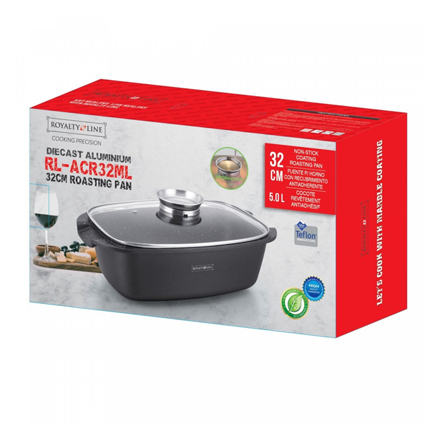 ROYALTY LINE ROSTIERA CM.32 C/COPERCHI 