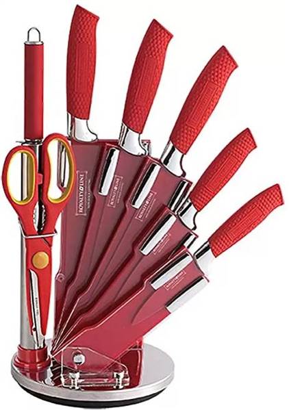 ROYALTY LINE CEPPI COLTELLI 8PZ ROSSO 