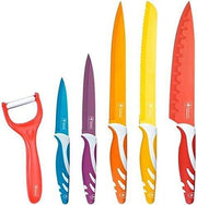 SWISS LINE COLTELLI COLORATI 5PZ 