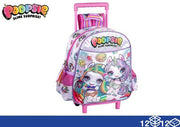 EOL ZAINO TROLLEY 28CM UNICORN 