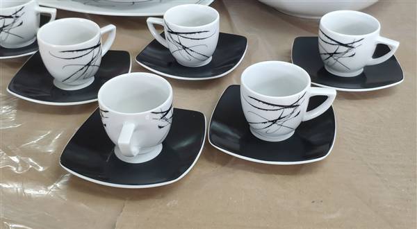 SV. CAFFE' 6PZ. IKELA BLACK 