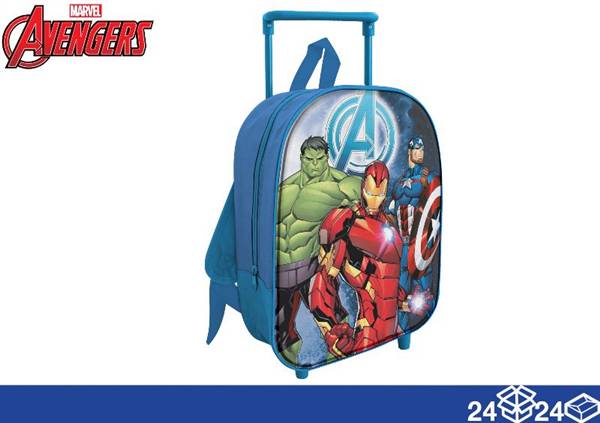 EOL ZAINO TROLLEY 28CM AVENGERS 