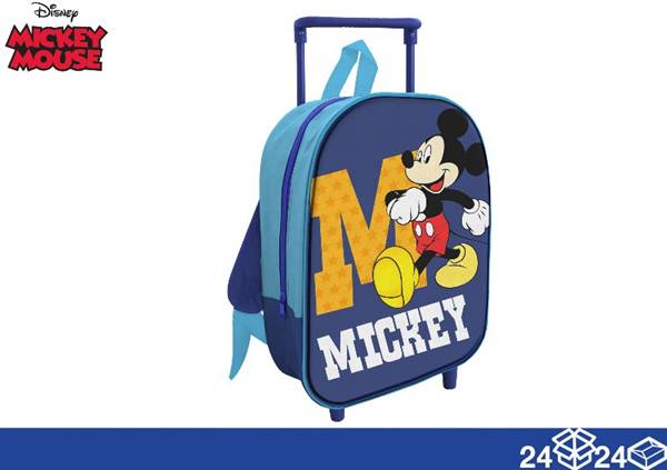 EOL ZAINO TROLLEY 28CM MICKEY 