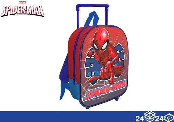 EOL ZAINO TROLLEY 28CM SPIDERMAN 