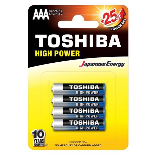 TOSHIBA MINI STILO AAA X4 PZ. 