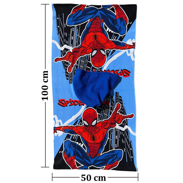 DISNEY PONCHO 50X100 SPIDERMAN 