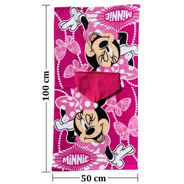 DISNEY PONCHO 50X100 MINNIE 