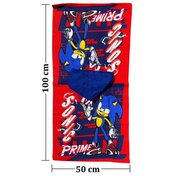 DISNEY PONCHO 50X100 SONIC 