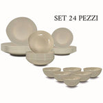 SERVIZIO PIATTI 24PZ SOHO BEIGE 