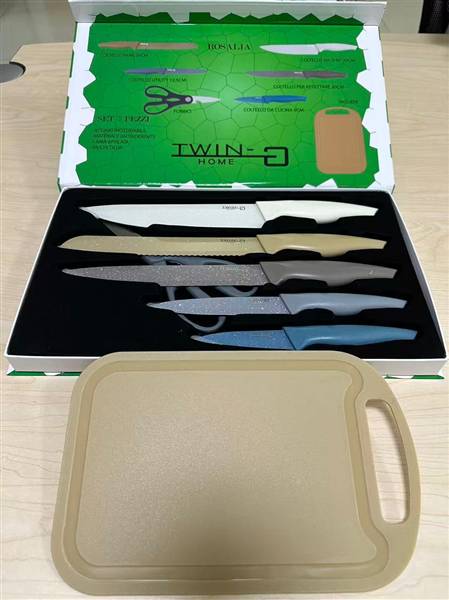 TWIN-G SET COLTELLI 7PZ ROSALIA 