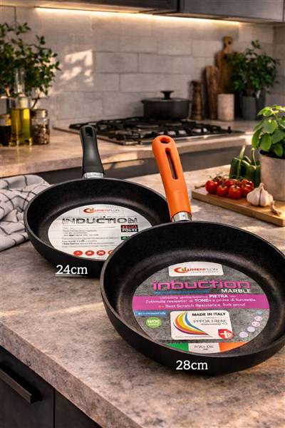 LUMENFLON PADELLA ALTA CM.24 INDUZIONE 