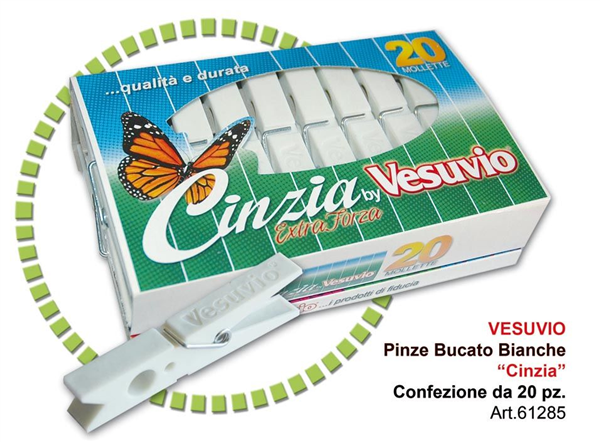 VESUVIO MOLLETTE CINZIA 20PZ. BIANCA