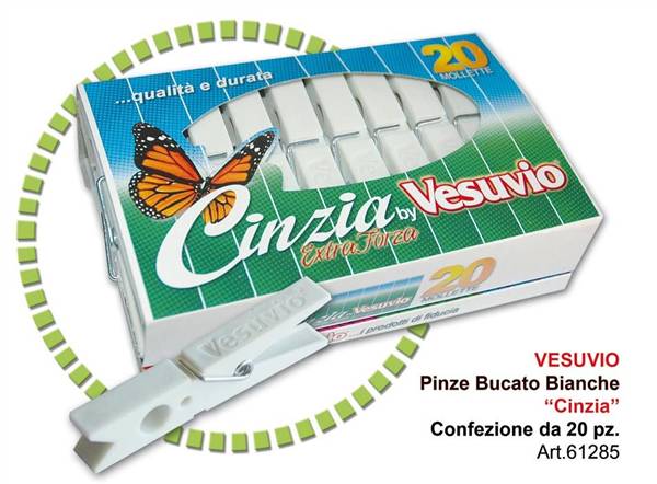 VESUVIO MOLLETTE CINZIA 20PZ. BIANCA 