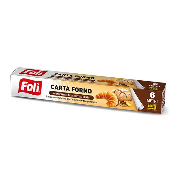 FOLI ROLL ROTOLO CARTA FORNO 6MT 