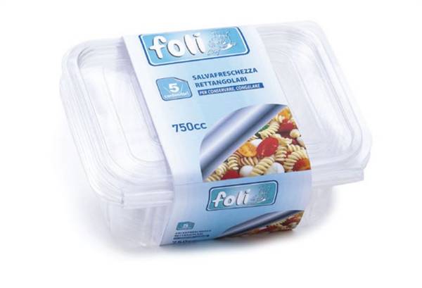 FOLI PACK CONT SALVAFRESCHEZZA 750CC 5P