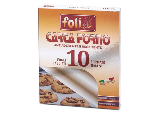FOLI ROLL FOGLI CARTA FORNO TAGL. 40X60 