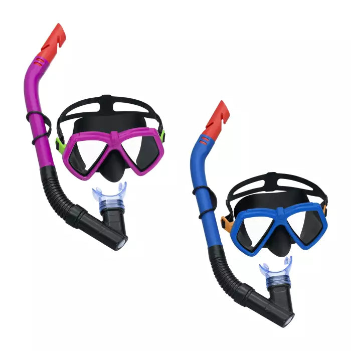 BESTWAY SET SNORKELING 7-14ANNI MASCHERA SNORKELING