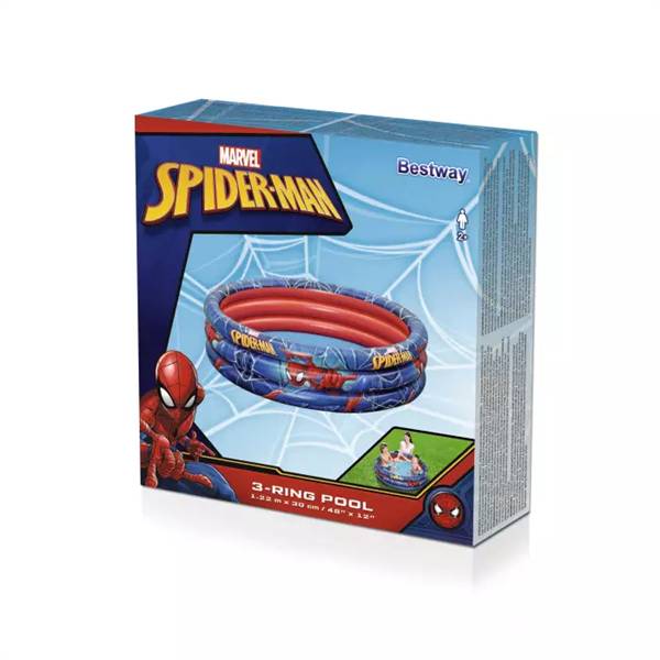 BESTWAY PISCINA 3AN SPIDERMAN CM.122X30 