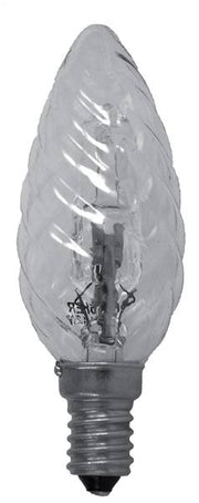 LAMPADINA ALOGENA TORTIGLIONE E14 28W 