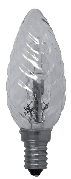 LAMPADINA ALOGENA TORTIGLIONE E14 28W 