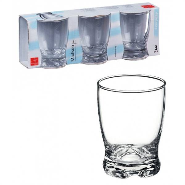 BORMIOLI BICCHIERE SET 3PZ. MADISON ACQU 