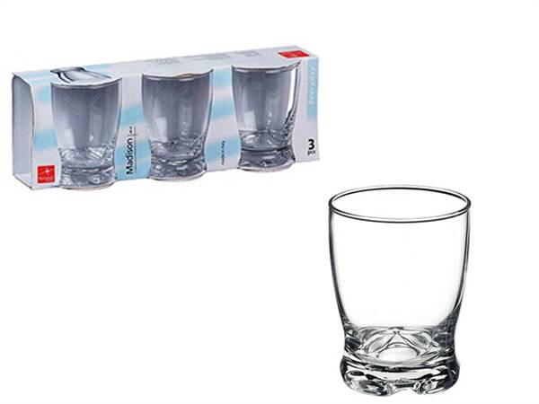 BORMIOLI BICCHIERE SET 3PZ. MADISON VINO 