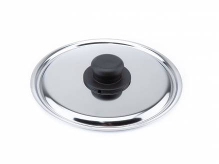 RIVADOSSI COPERCHIO INOX CM.26 FASCIA 