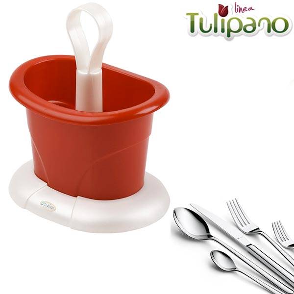 ECOPLAST SCOLAPOSATE TULIPANO MADREPERLA 
