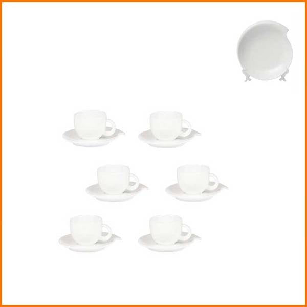 FT SET 6 TAZZE CAFFE C/PIATTINO BILBAO 