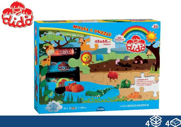 DIDO' EDUCAGIOCA MODEL&PUZZLE SAVANA 