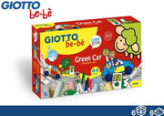 GIOTTO BEBE' GREEN CAR SET 45X26X7 