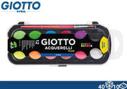 GIOTTO COLORI ACQUERELLO FLUO 12PZ 