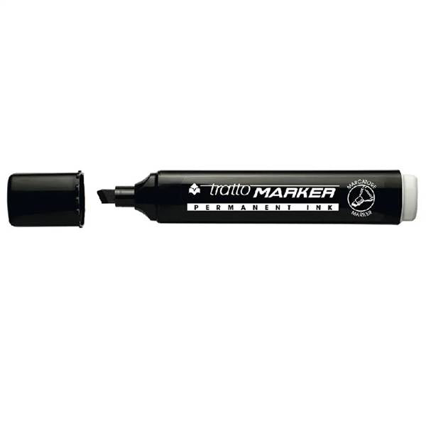 TRATTO MARKER NERO RETT 
