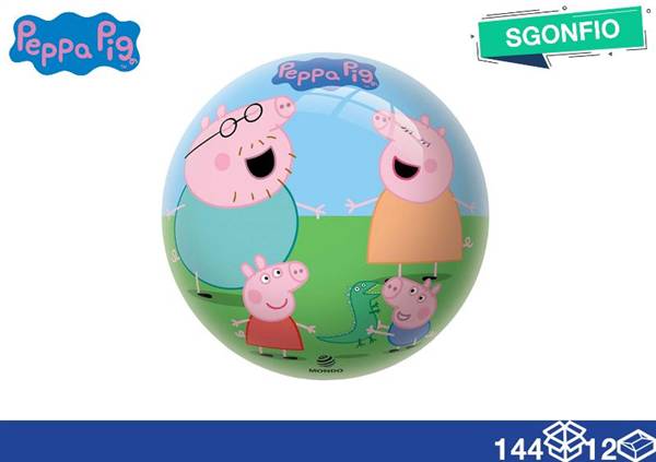DISNEY PALLONE SGONFIO 23CM PEPPA PIG 